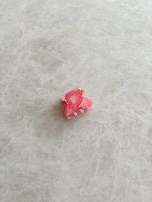 Mini hairclip - pink