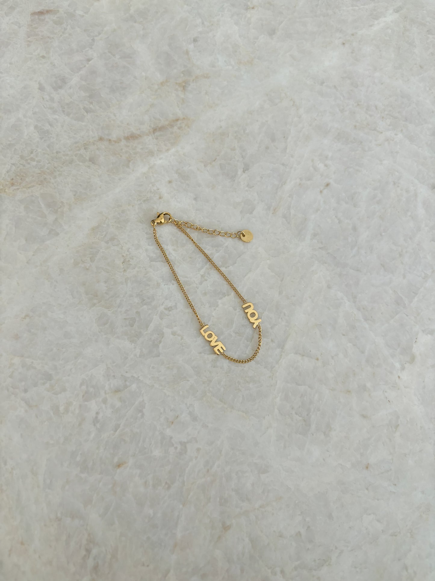 Love you bracelet