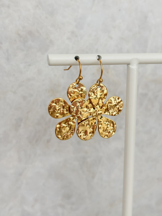 Flower earrings