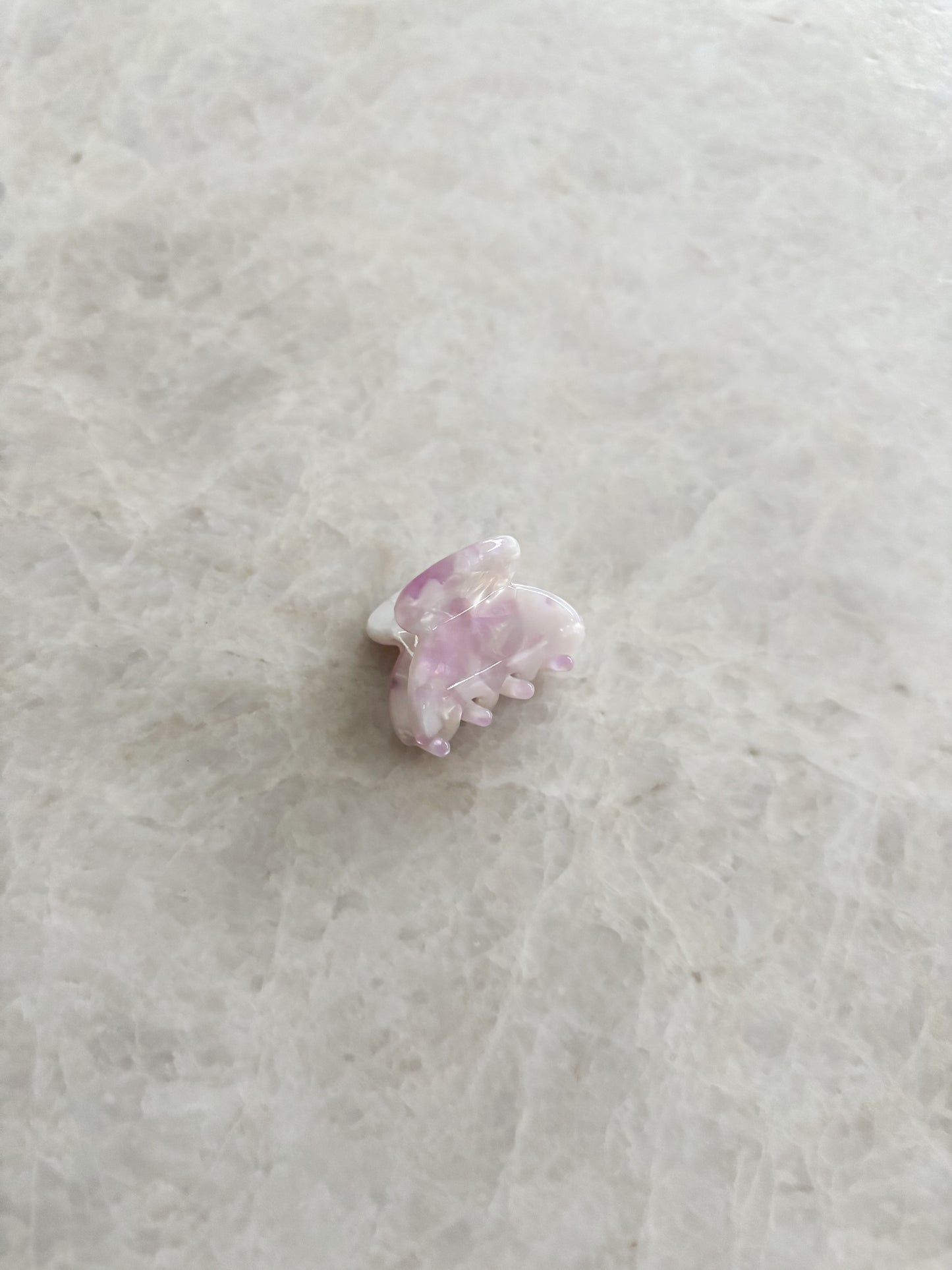 Mini hairclip - lila