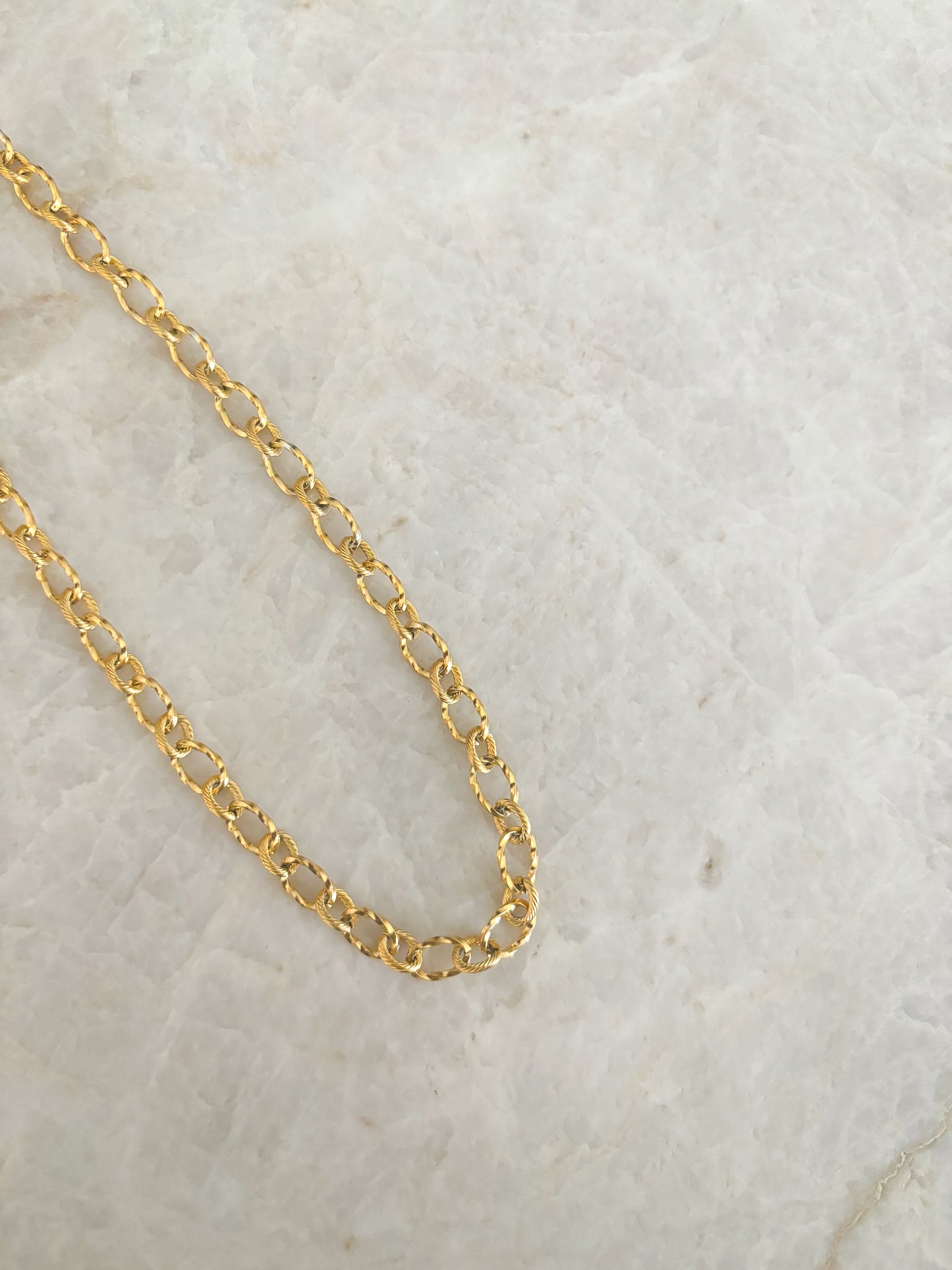 Chunky chain necklace