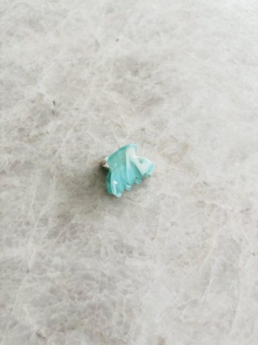 Mini hairclip - light blue