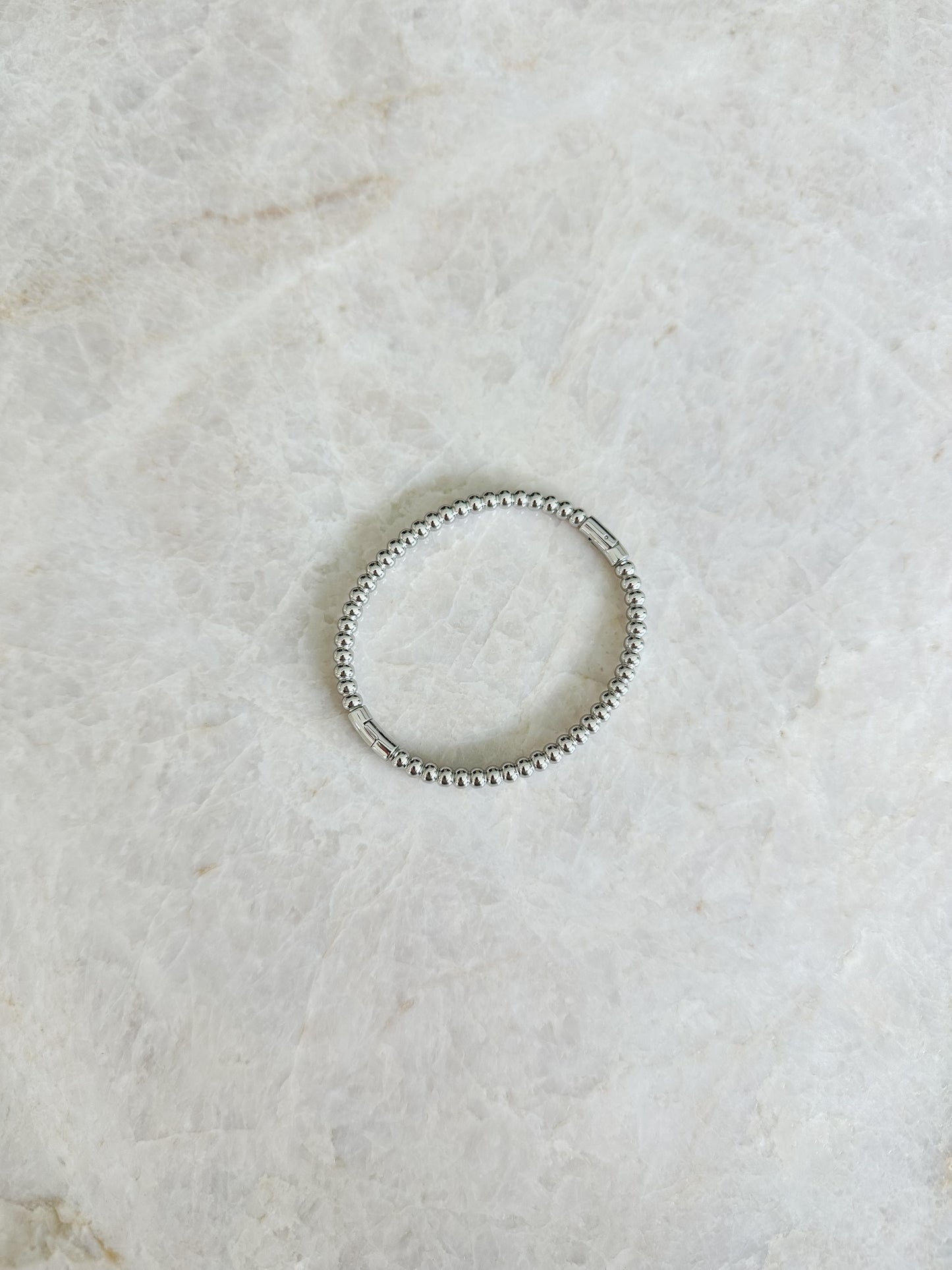 Dot bracelet - silver