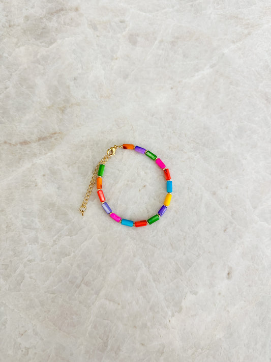 Shell bracelet - bright