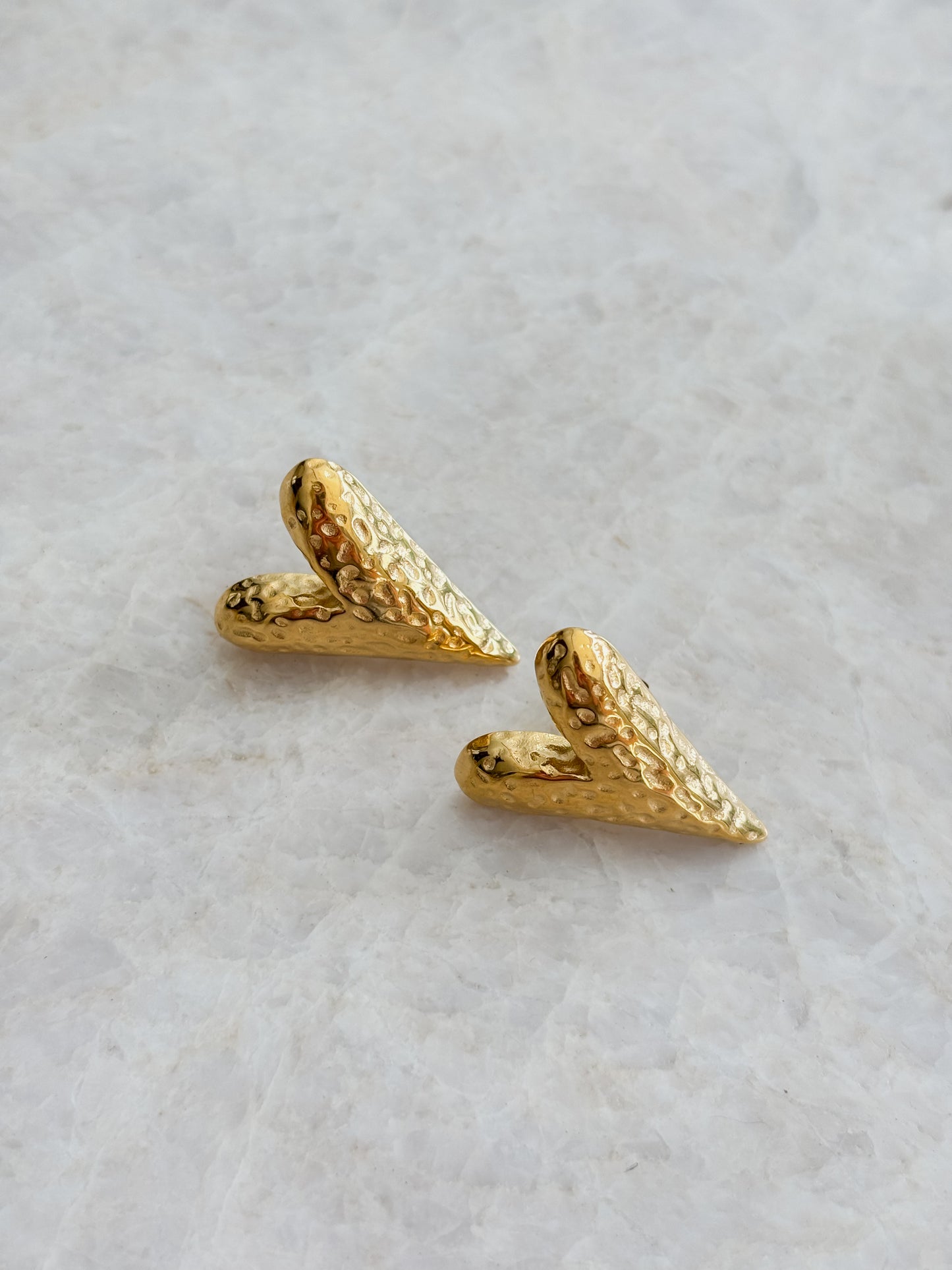 Heart studs