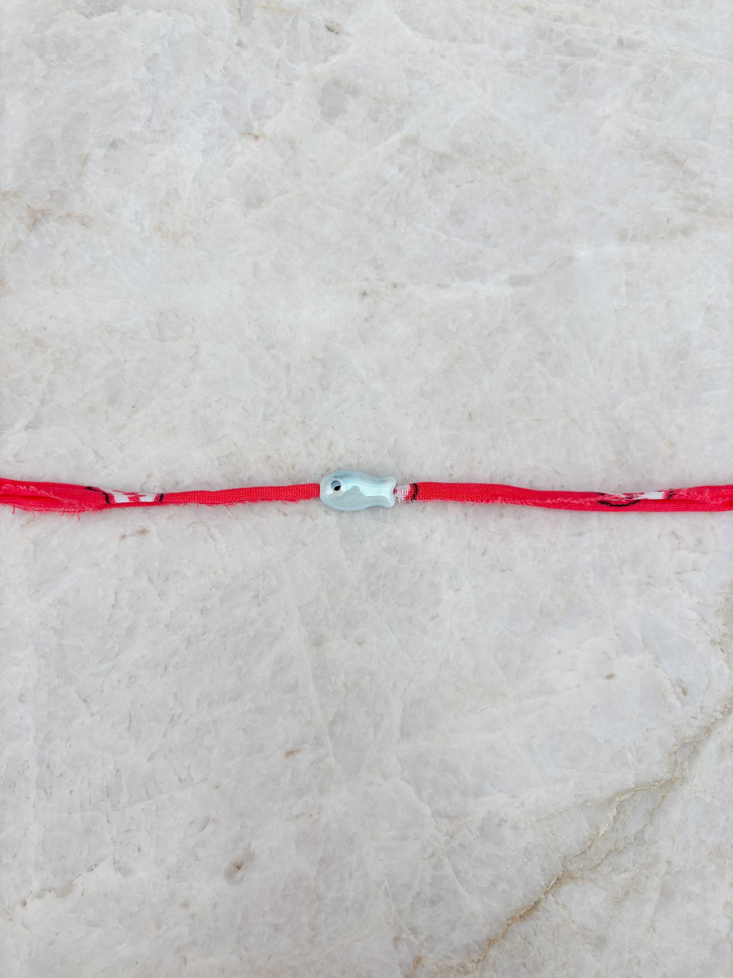Vis armband - lichtblauw