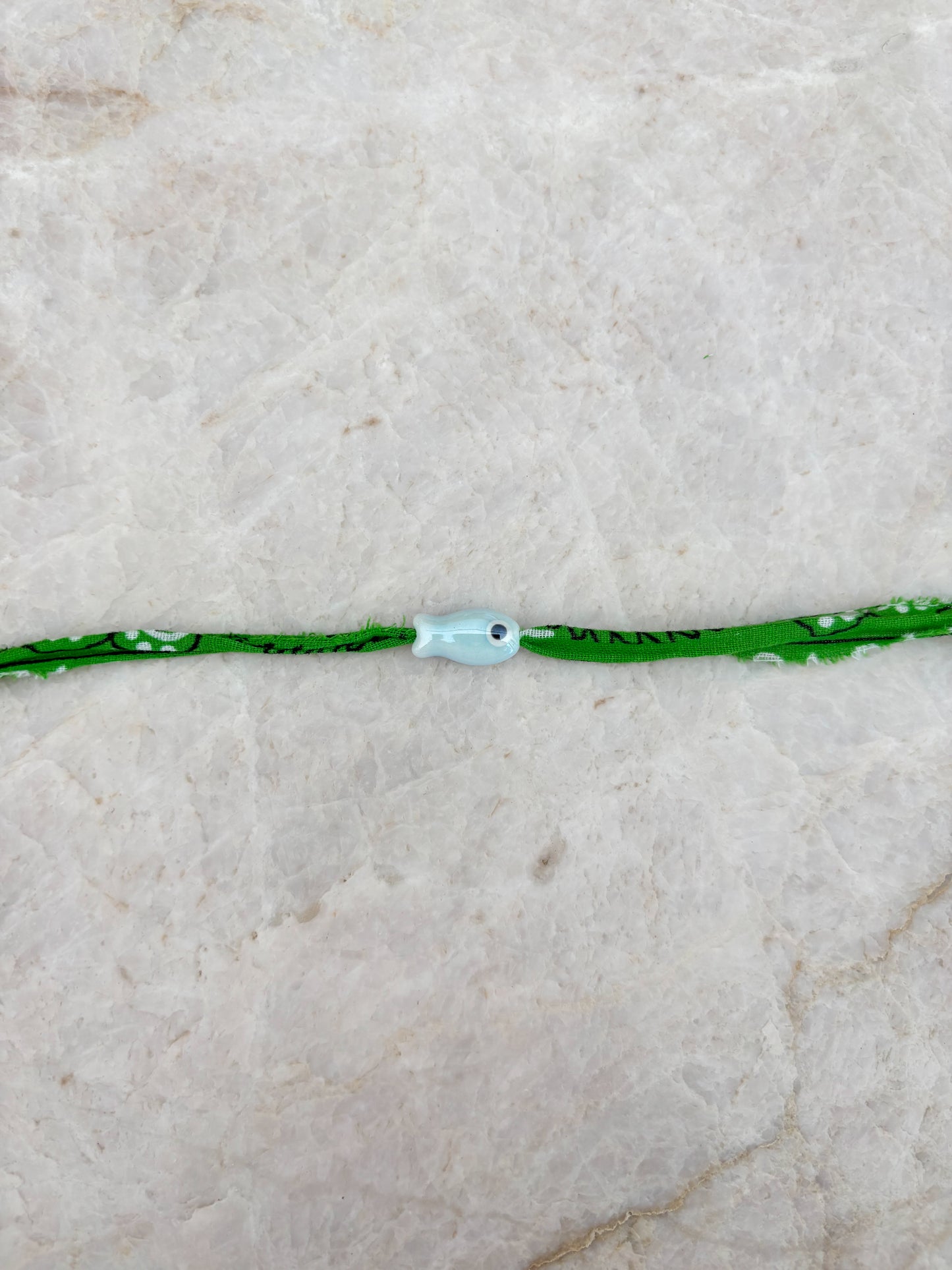 Vis armband - groen