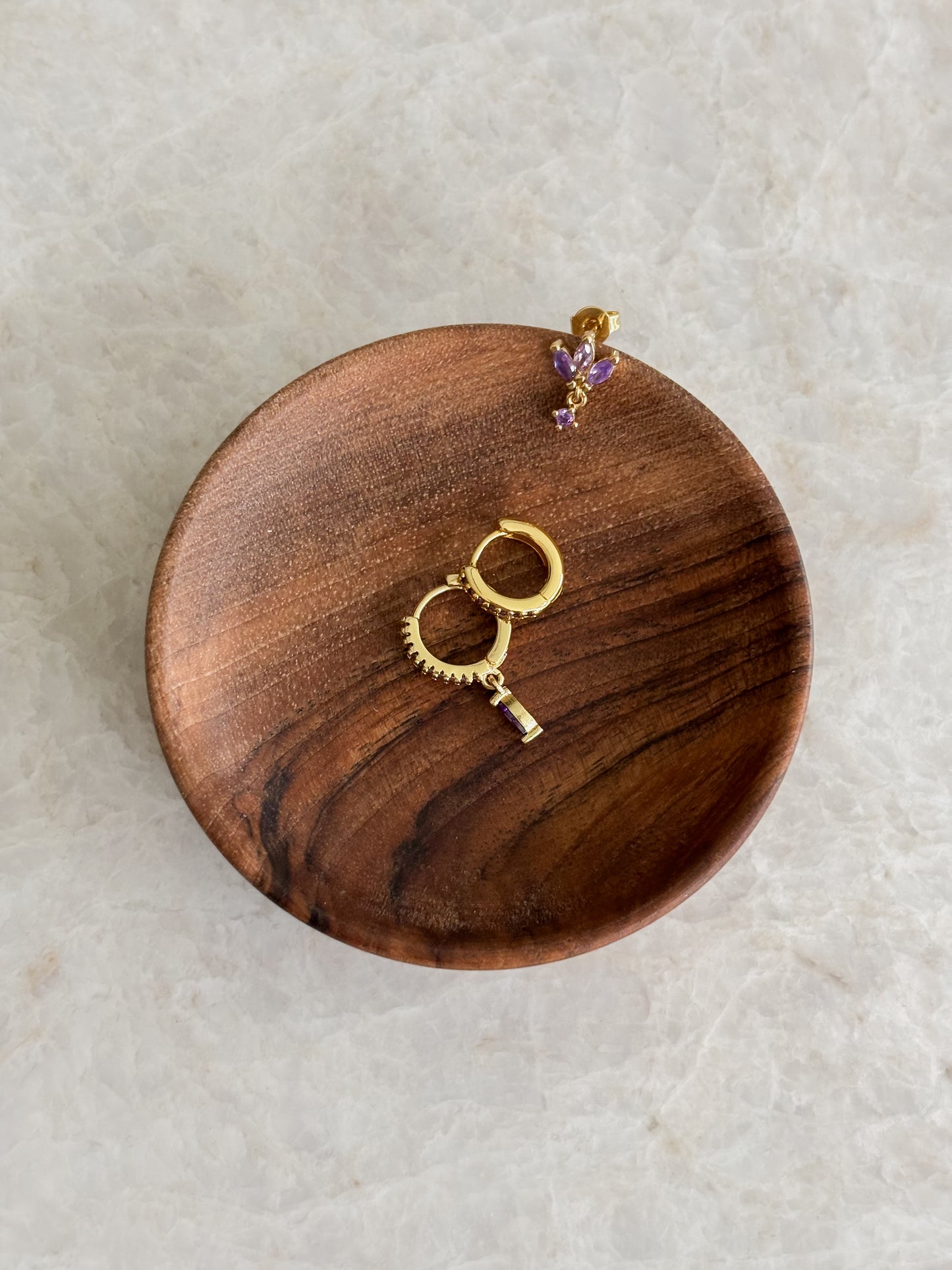 Charm hoop - lila