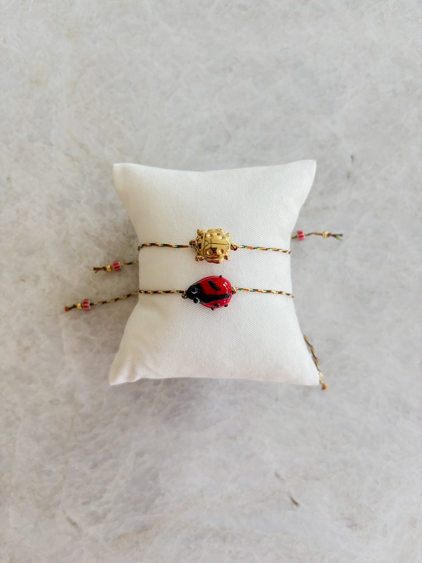 Ladybird bracelet