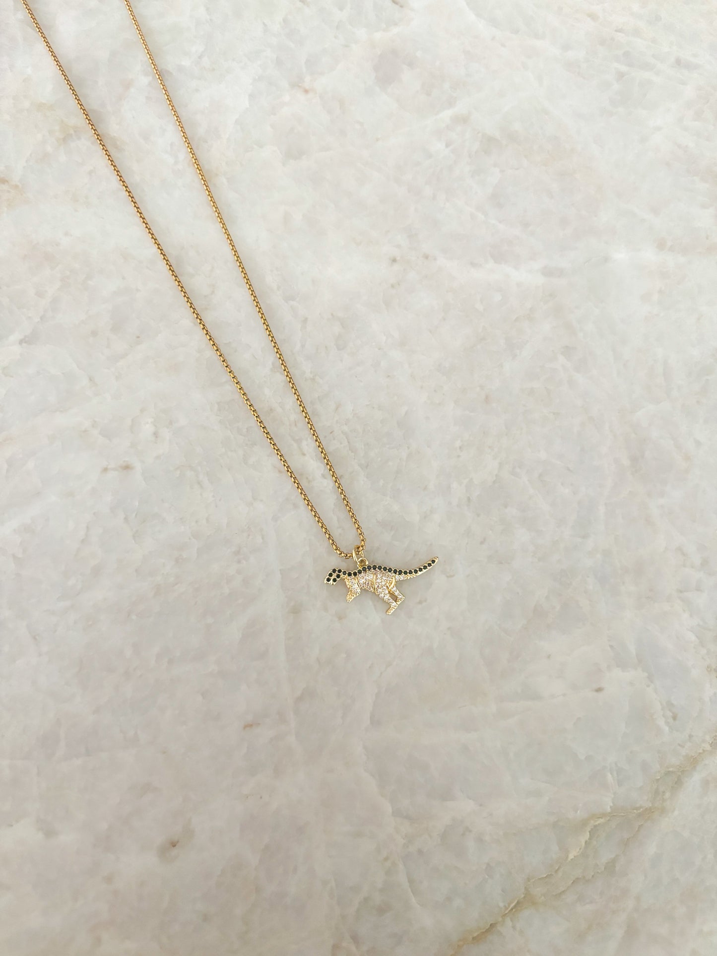 Dino necklace