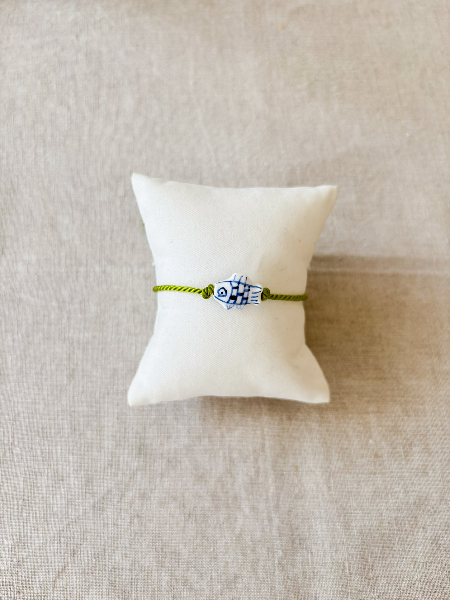 Vis armband - groen