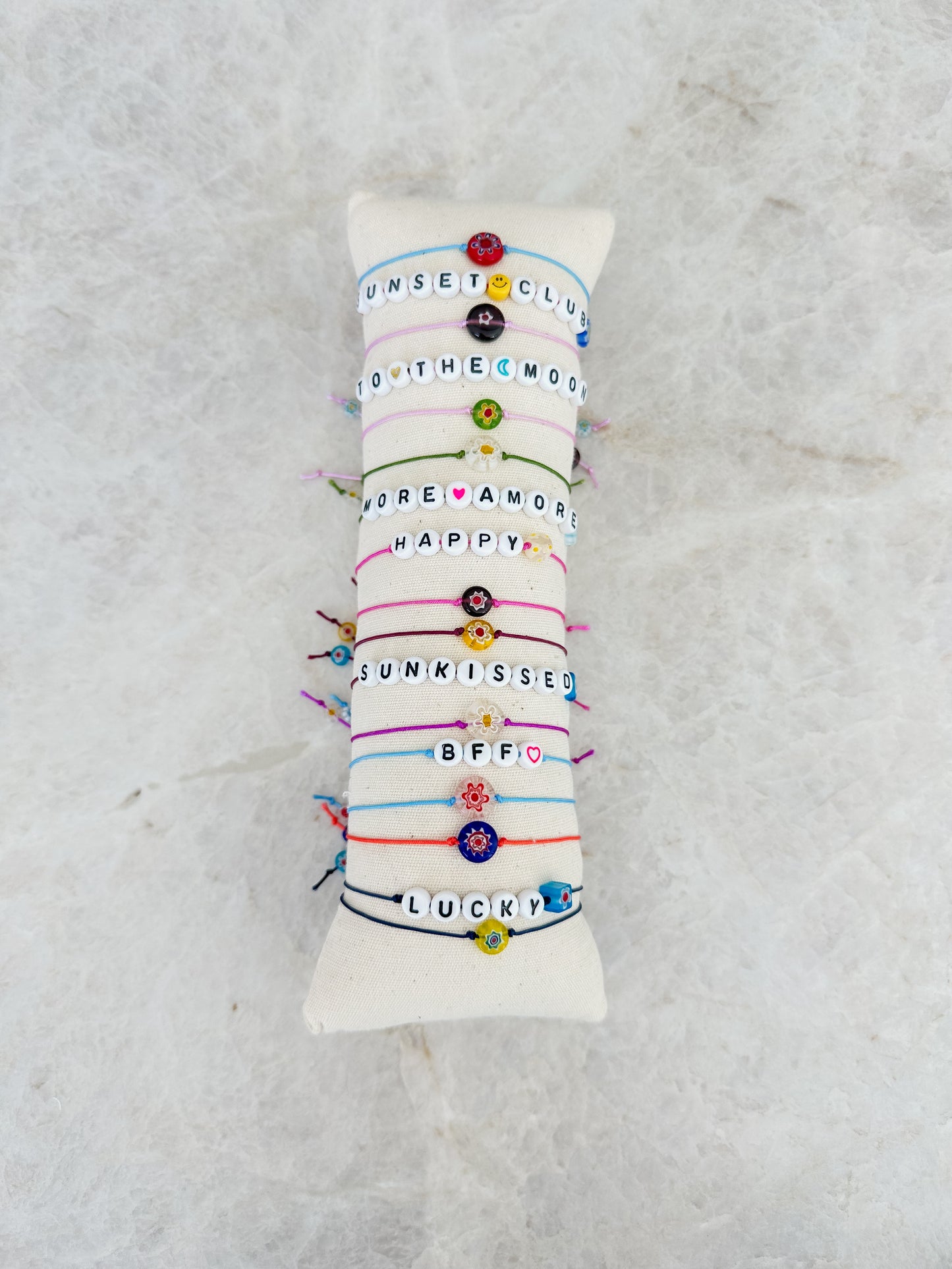Letter bracelet