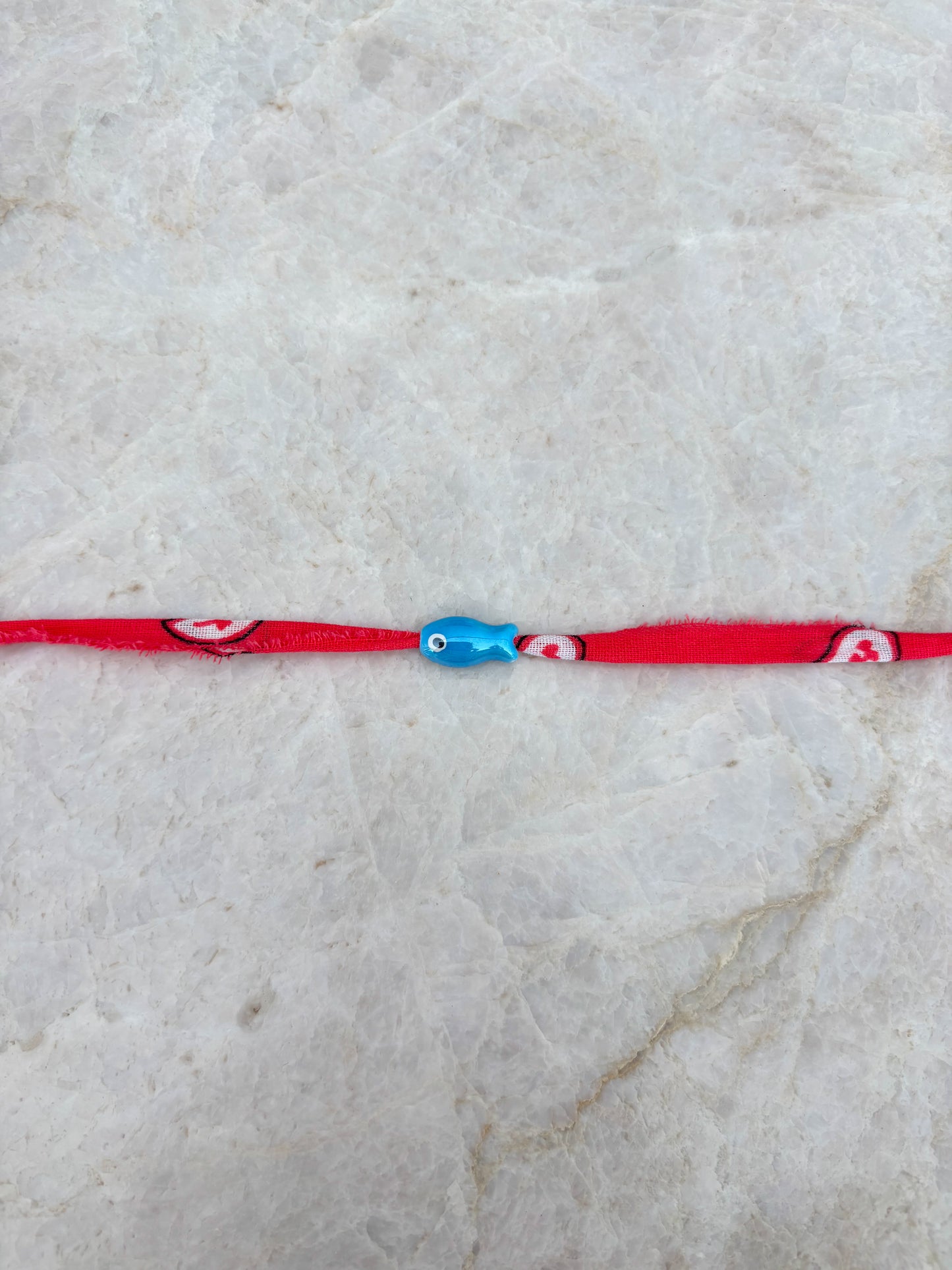 Vis armband - blauw