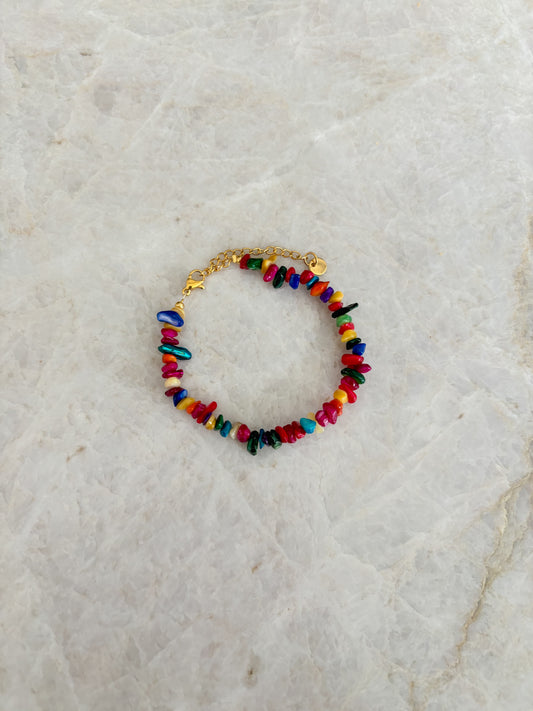 Chipstone bracelet - multi