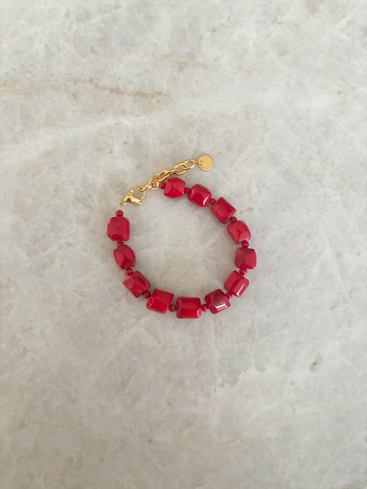 Coral bracelet