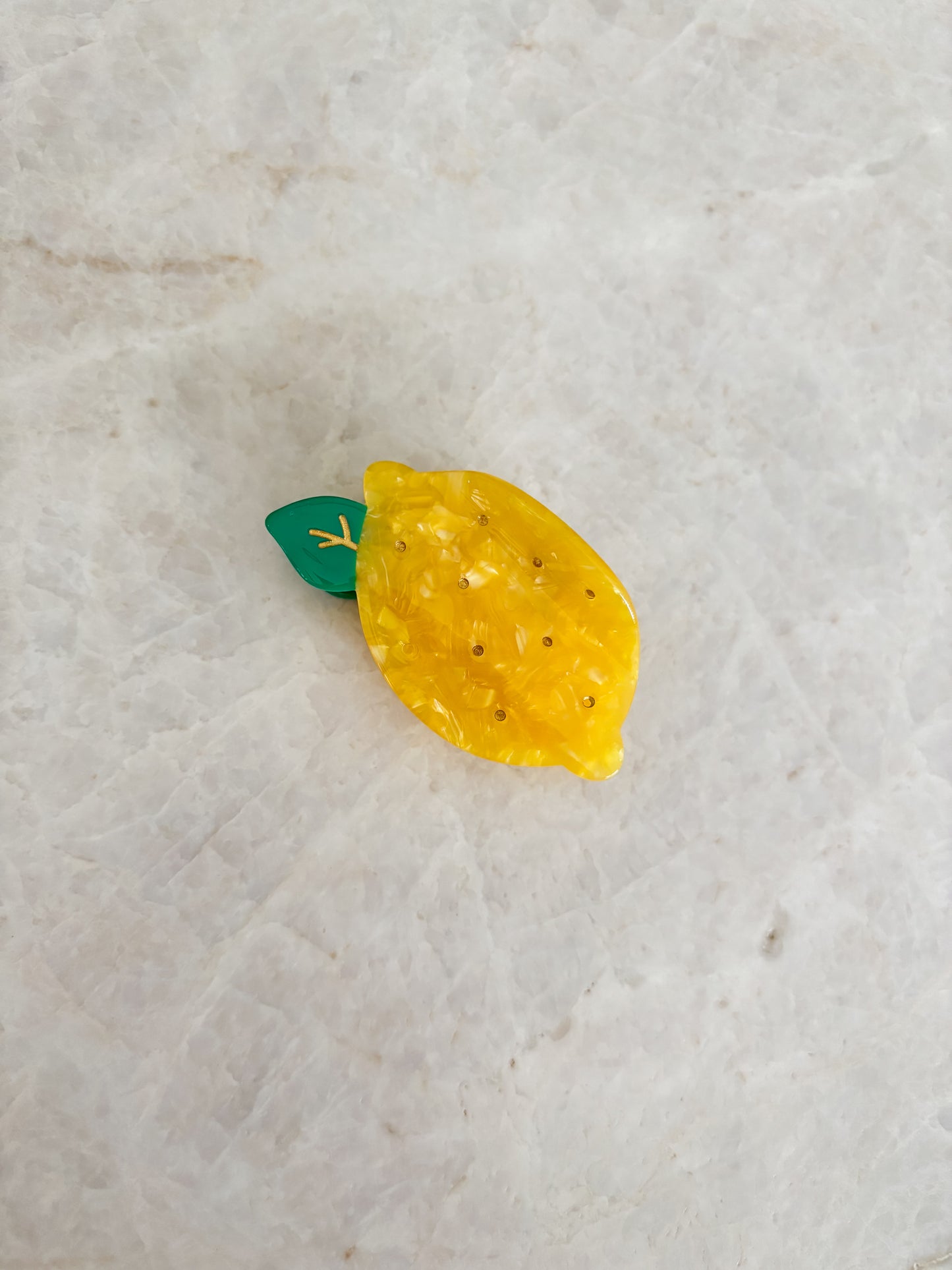 Lemon hairclip