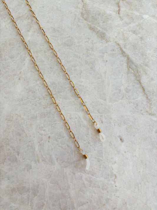 Brillenketting - goud