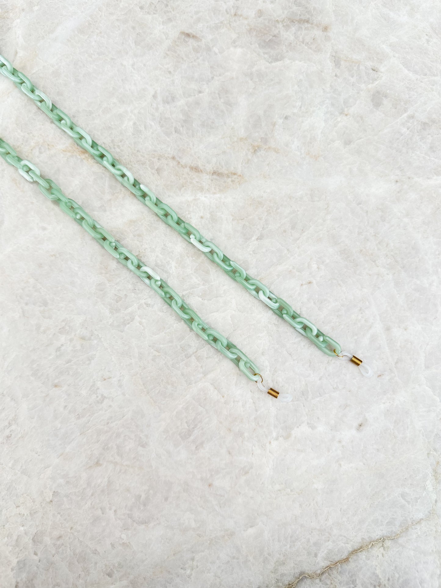 Brillenketting - muntgroen