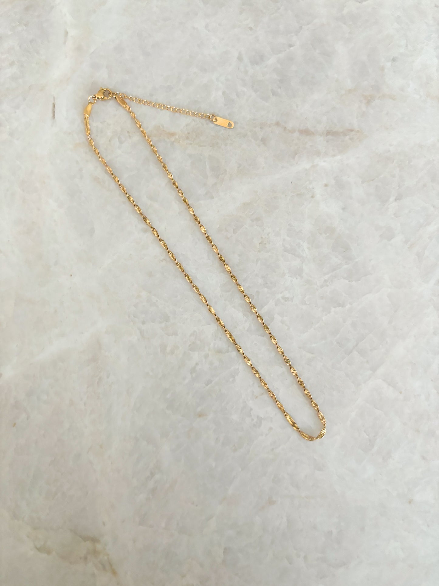 Twisted necklace