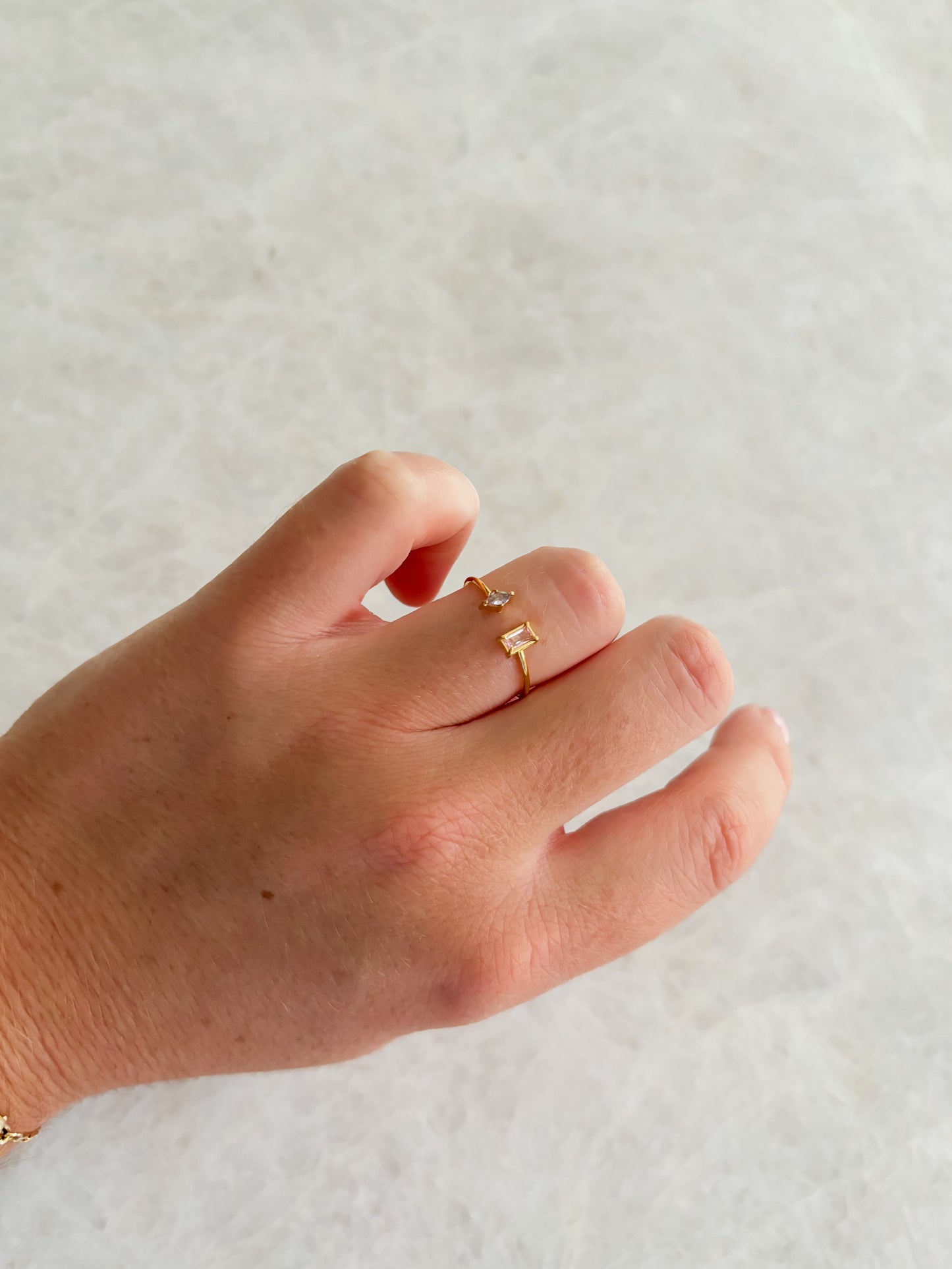Noë ring - pink