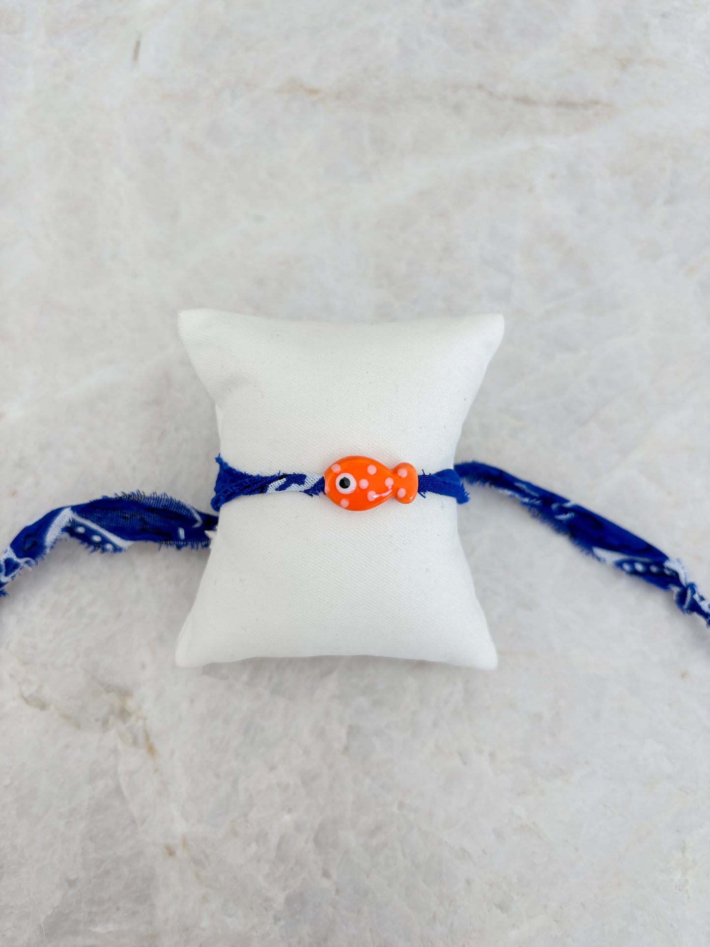 Fish bracelet - orange