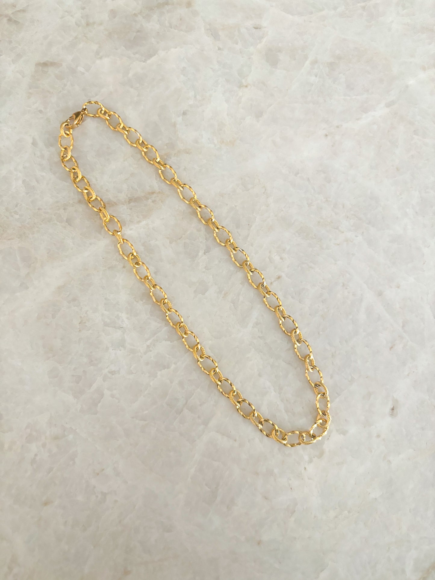 Chunky chain necklace