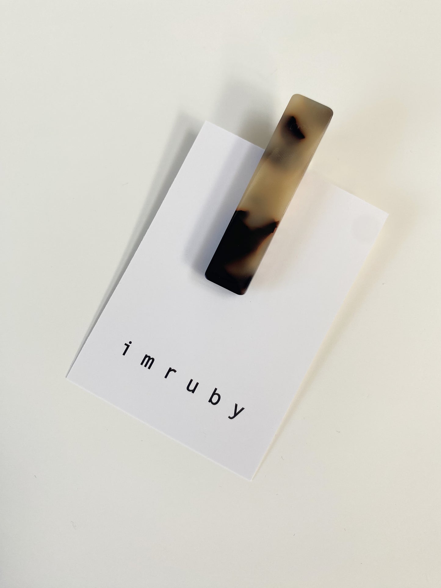 Bar clip - brown