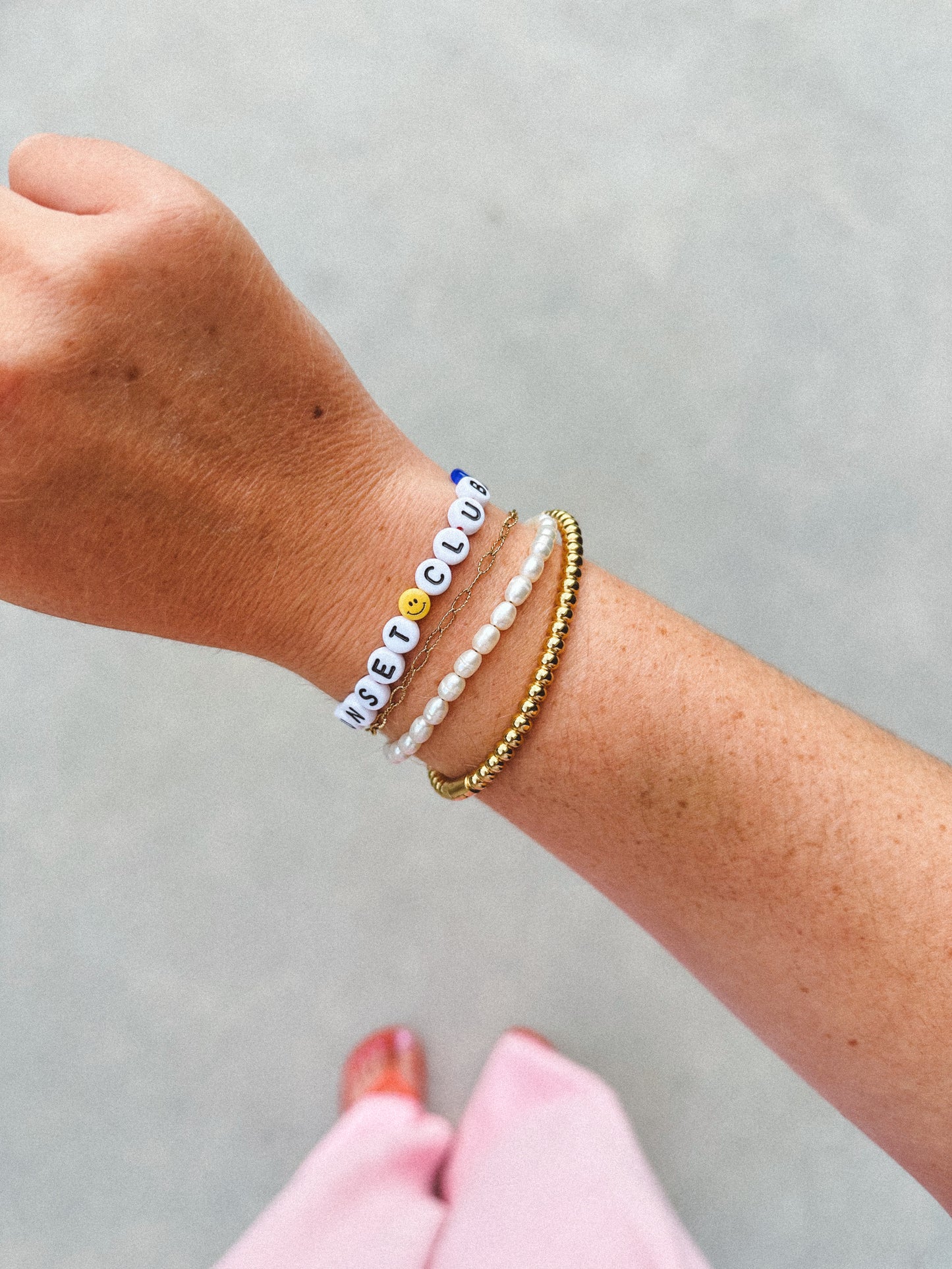 Letter bracelet