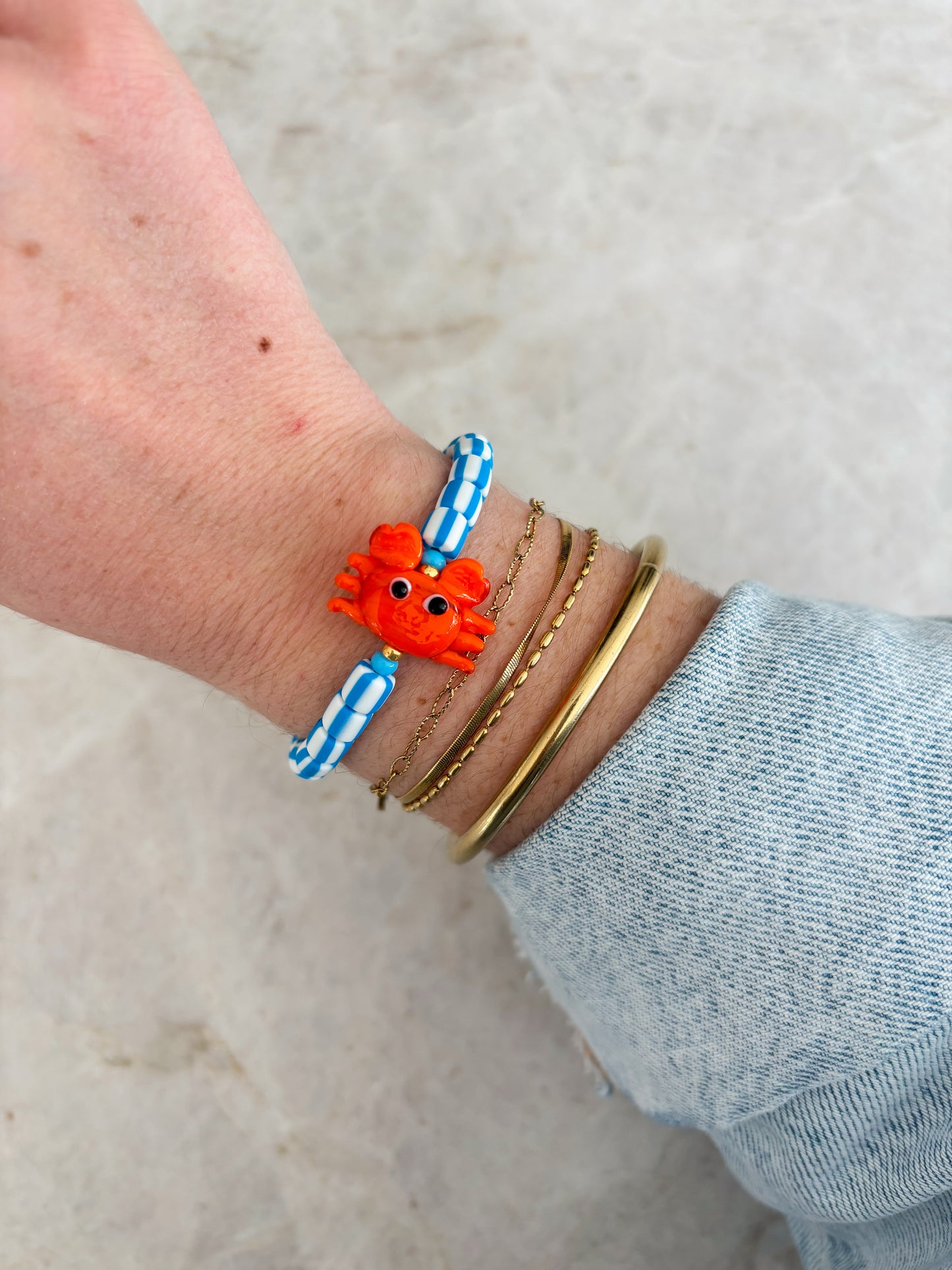 Crab bracelet