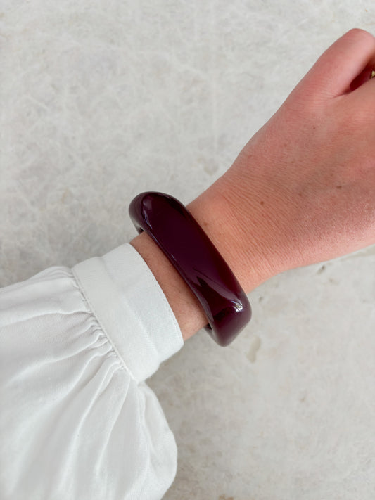 Noé armband - bordeaux