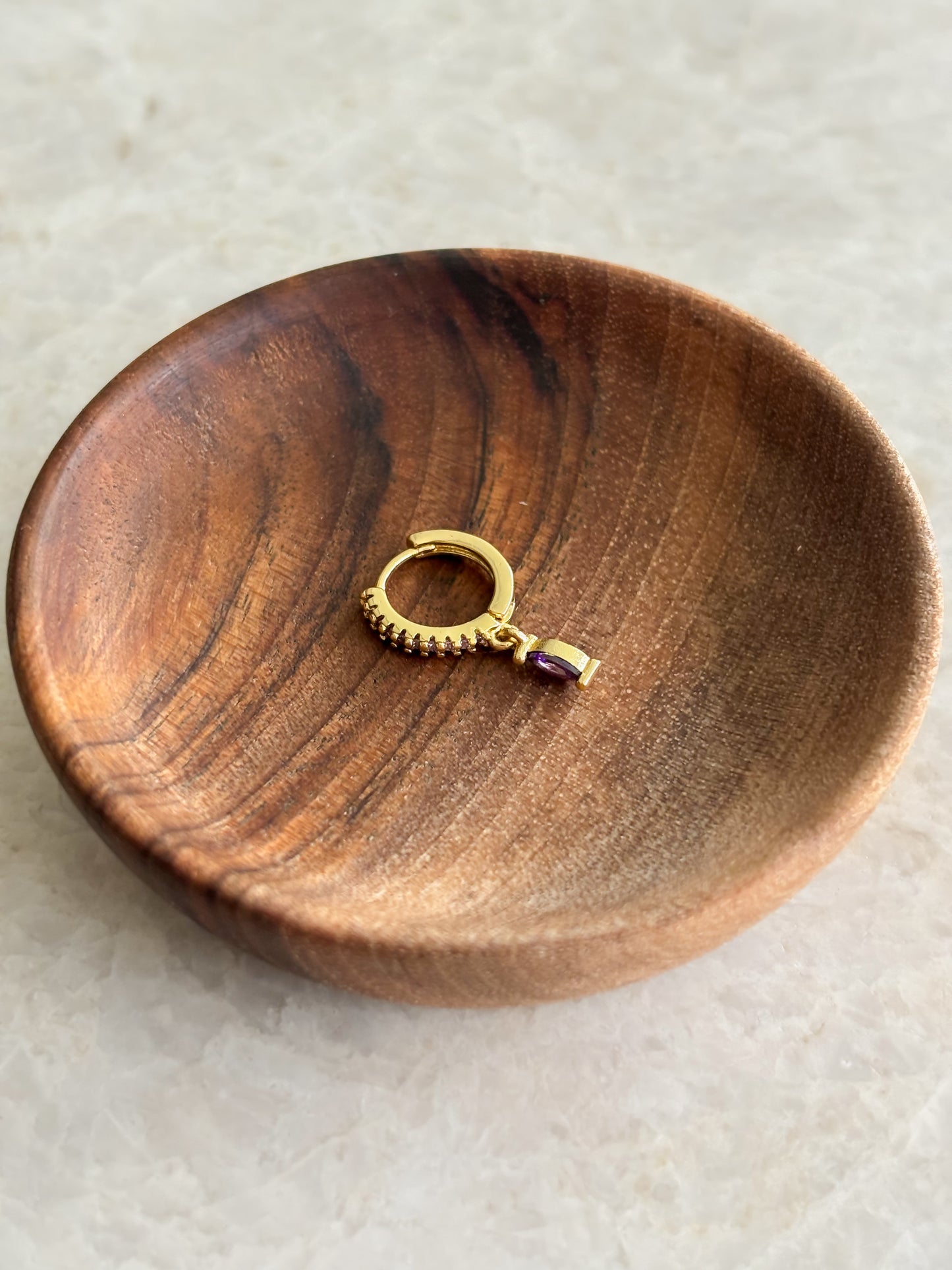 Charm hoop - lila