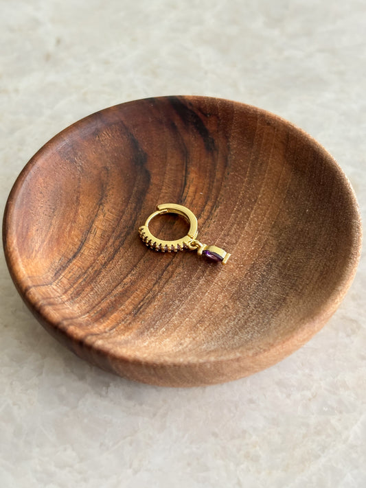 Charm hoop - lila