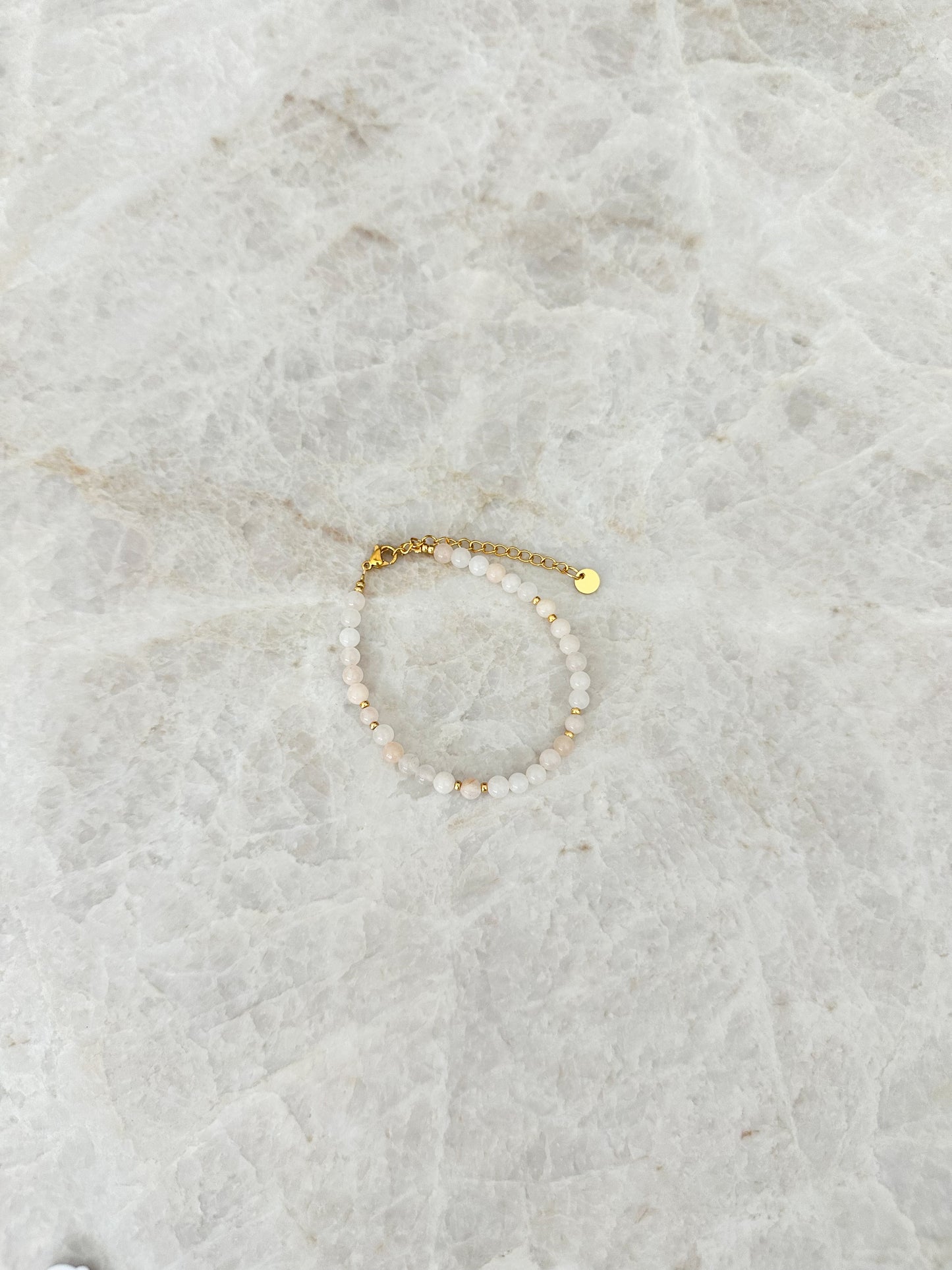 Armband nude/goud