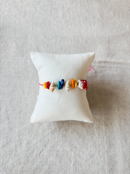Schelp armband - mix