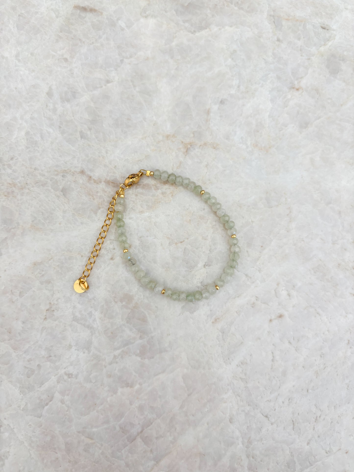 Facet armband - groen