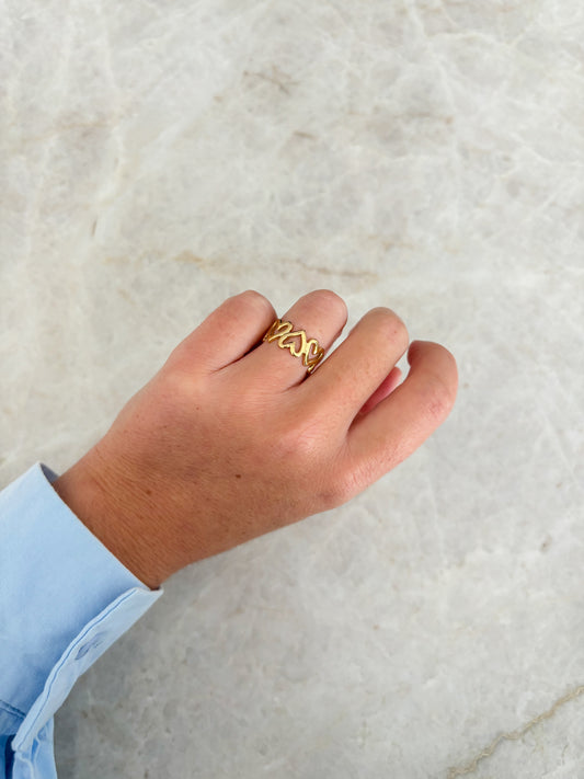 Hearts ring