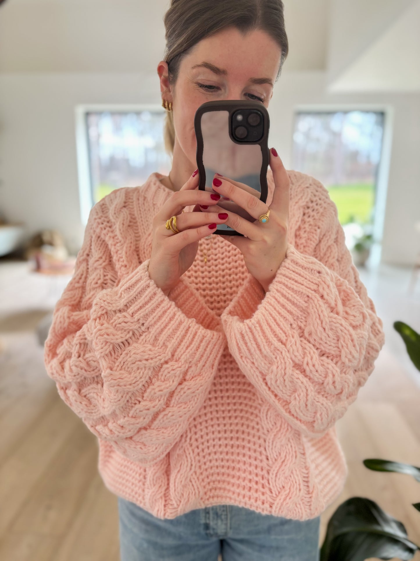 Berta pull pink