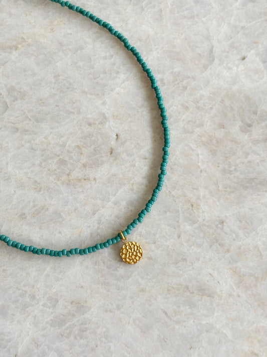 Liv necklace - green