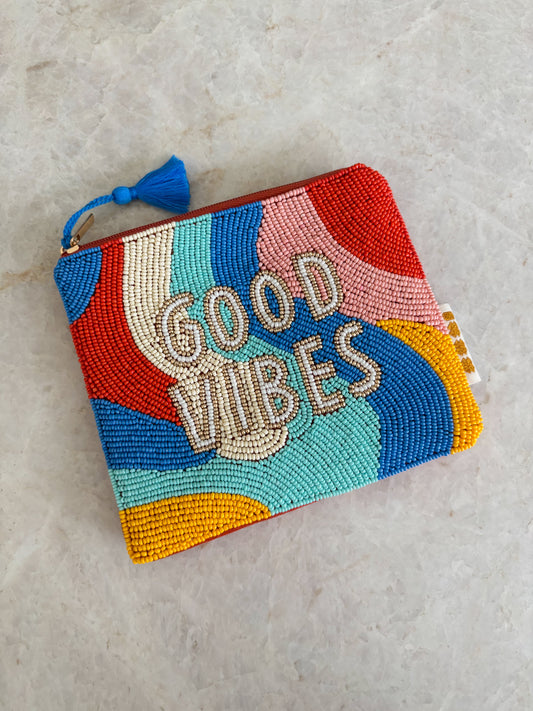 Good vibes pouch