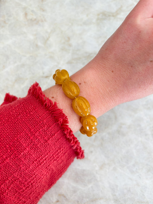 Inneke armband - geel