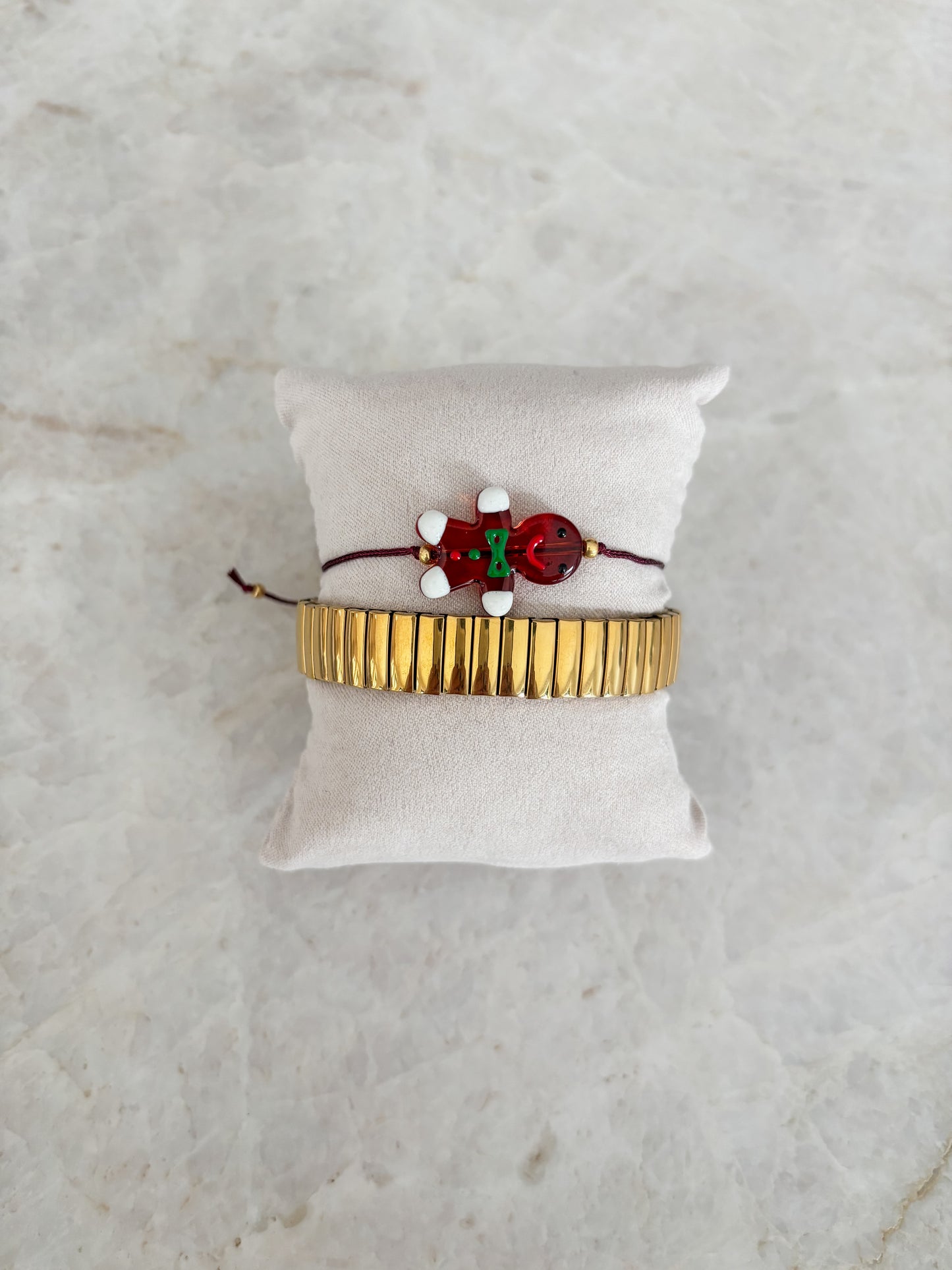 Gingerbread bracelet