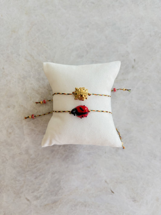 Ladybird bracelet