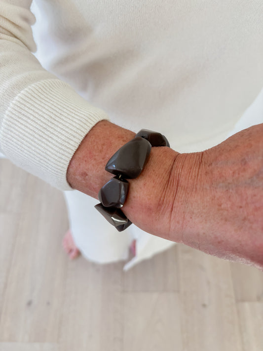 Ingrid armband - bruin