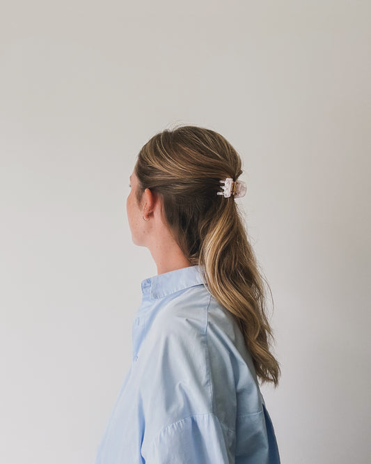 Violet hairclip