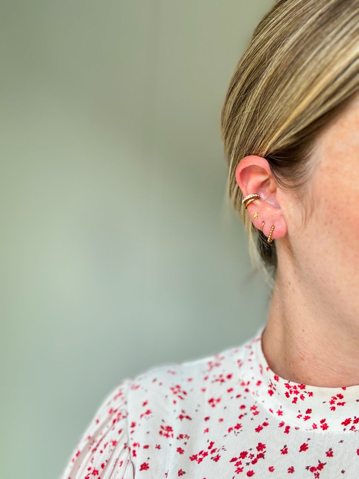 Spiral earring