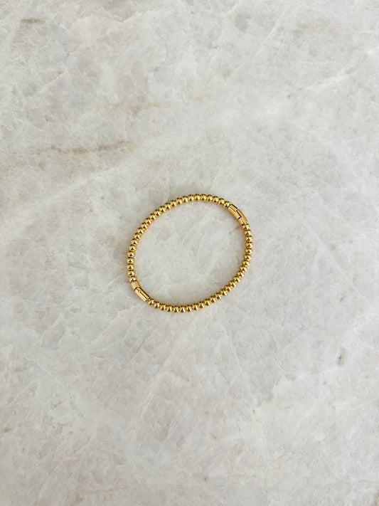 Dot bracelet - gold