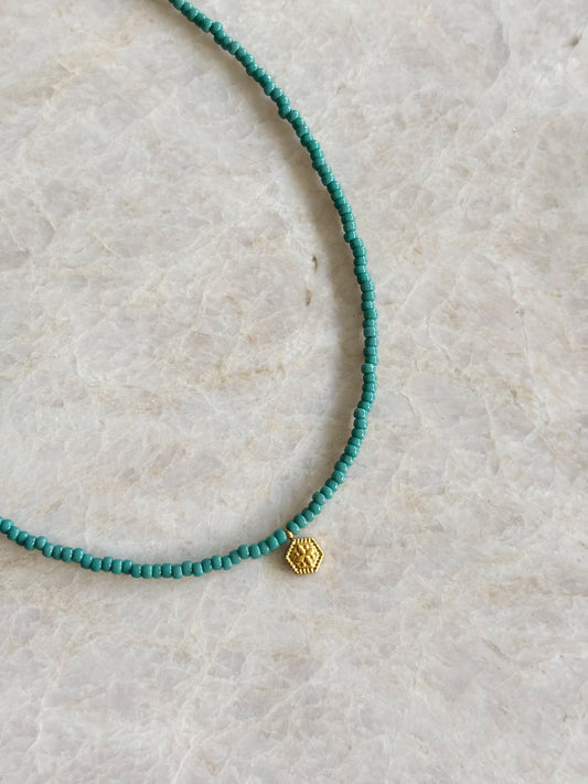 Coco necklace - green