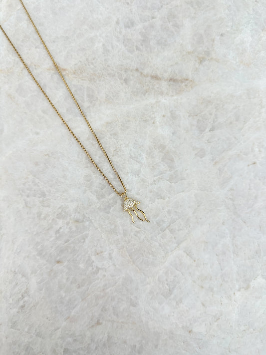 Jellyfish necklace