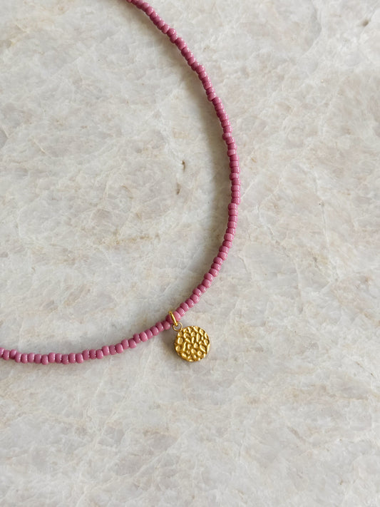 Liv necklace - pink