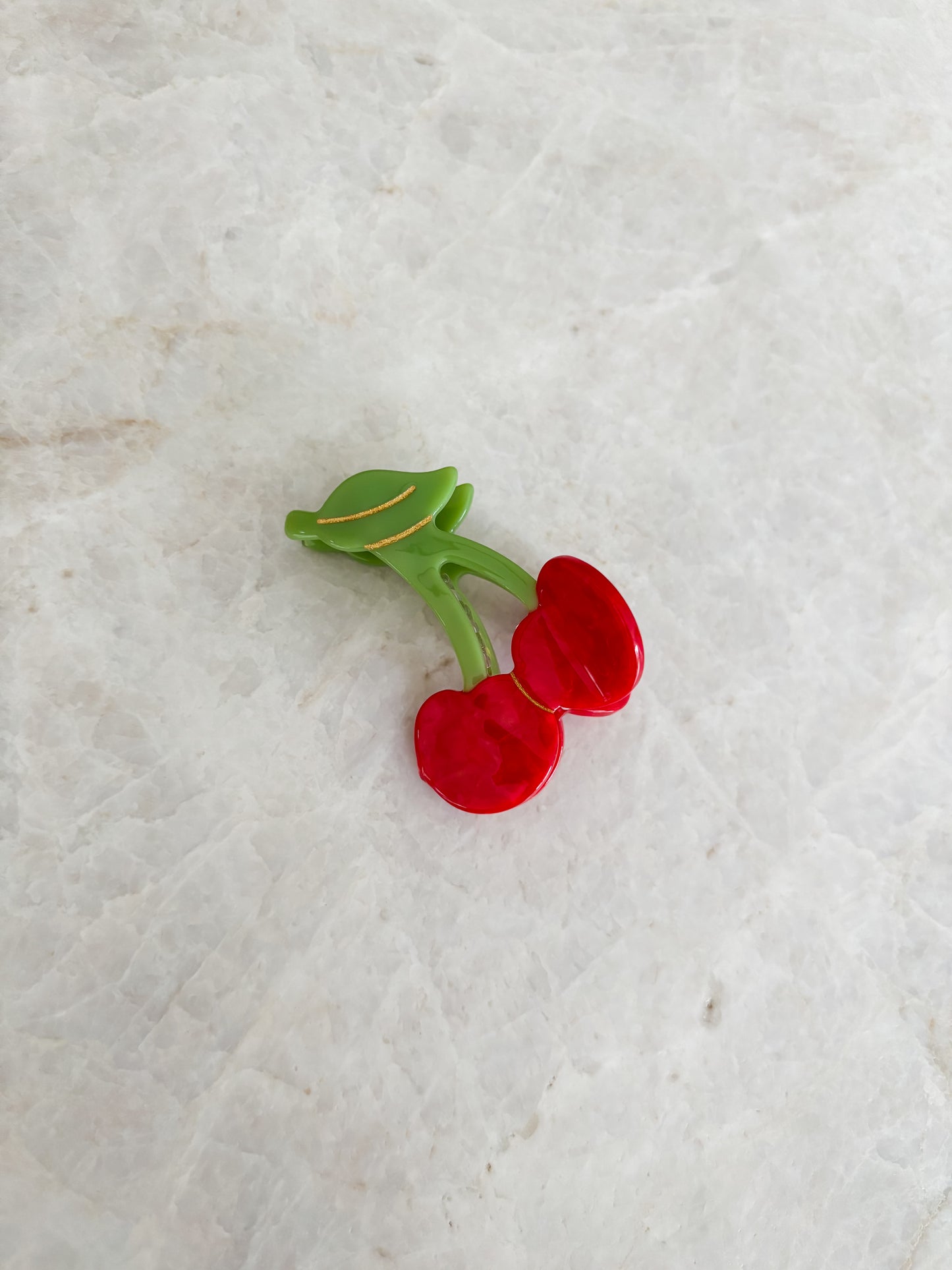 Cherry hairclip